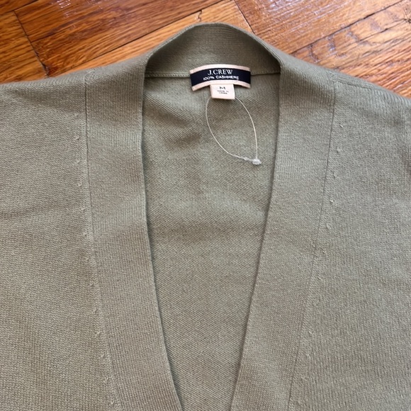NWOT J.Crew Cashmere Cardigan - Picture 2 of 3